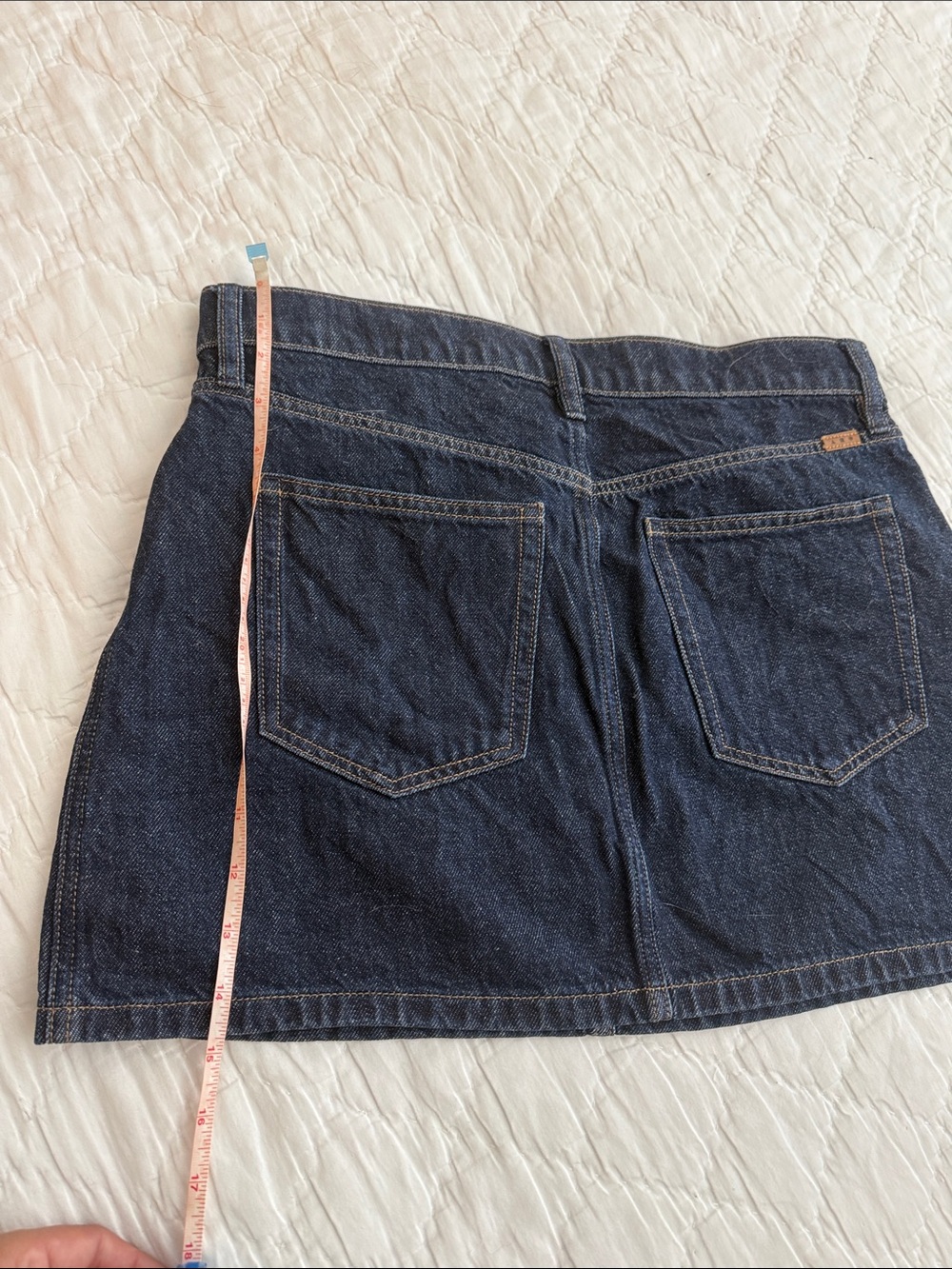 AYR The Tap Jean skirt Sz 28 - Picture 8 of 10